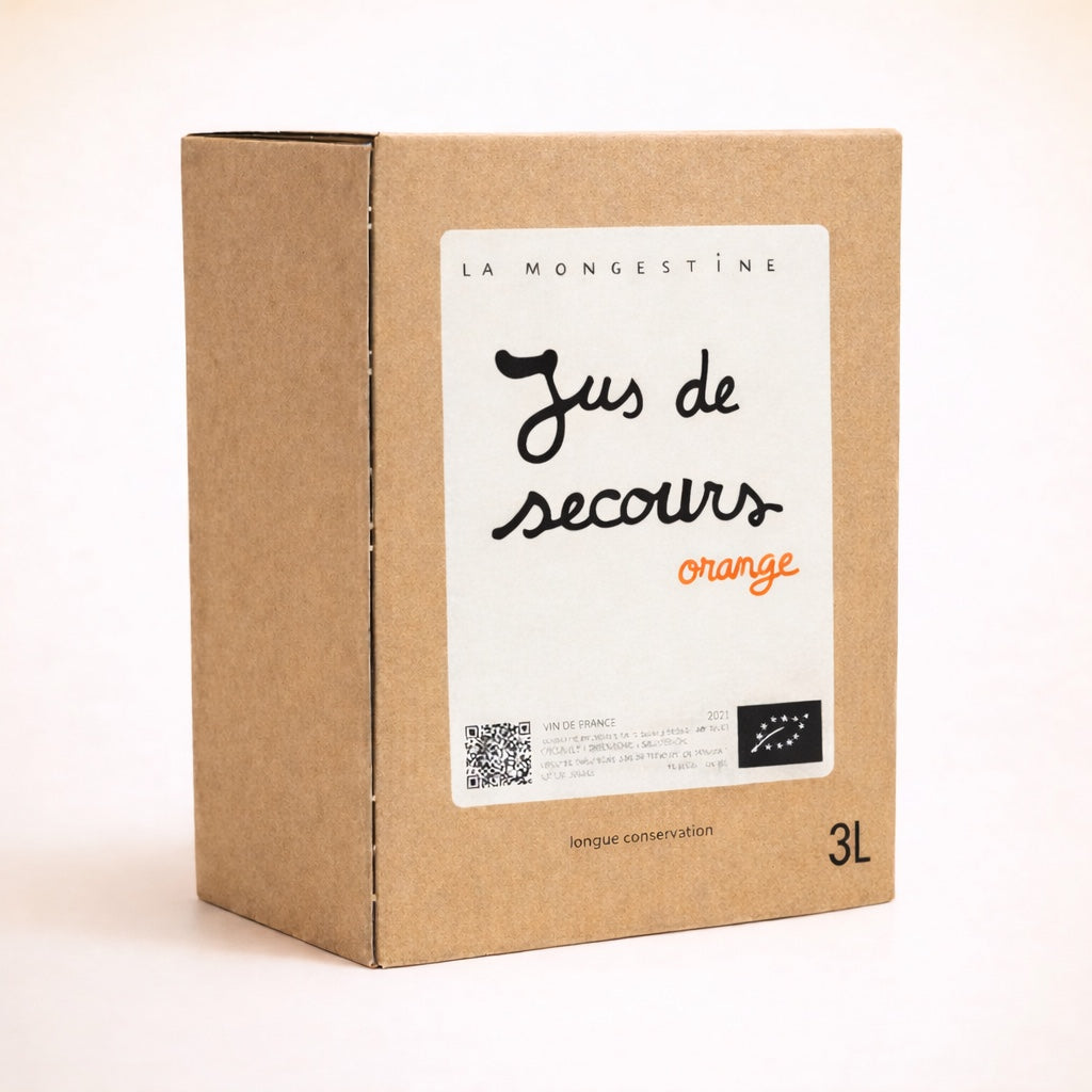 La Mongestine - Jus de Secours orange 3L | Vin bio | Majoritairement ...